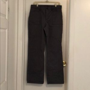 Gloria Vanderbilt grey khaki pants. Size 12